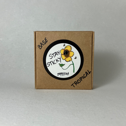 "STAY STICKY" ECO FRIENDLY SURF WAX - TROPICAL / BASE