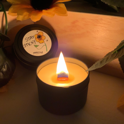 STAY STICKY - NATURAL CANDLE